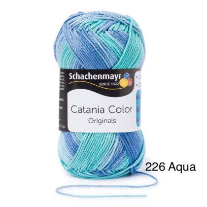 Catania Color bumbac 226 Aqua
