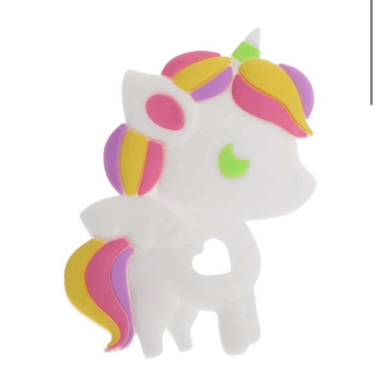 Teether din silicon unicorn