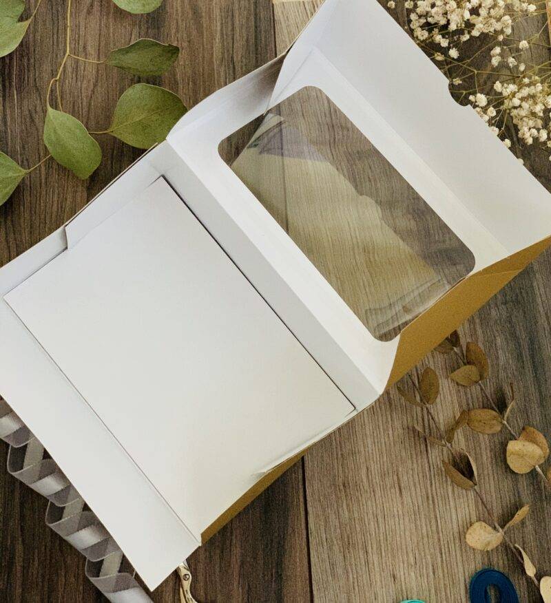 Cutie ambalare carton cu fereastră