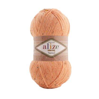 Fir Alize Cotton Gold Tweed