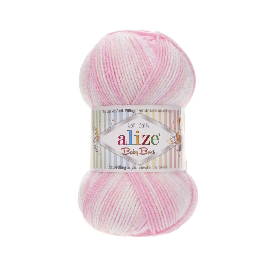 Alize Baby Best batik 6660 fir de tricotat si crosetat.