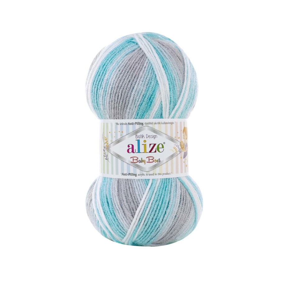 Alize Baby Best Batik 7264 fir de tricotat si crosetat.