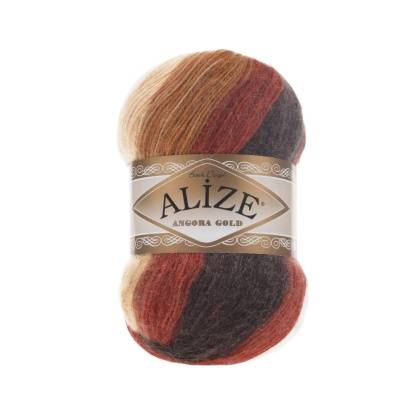 Alize Angora Gold Batik 2626, un fir cu aspect de mohair perfect pentru toamna iarna