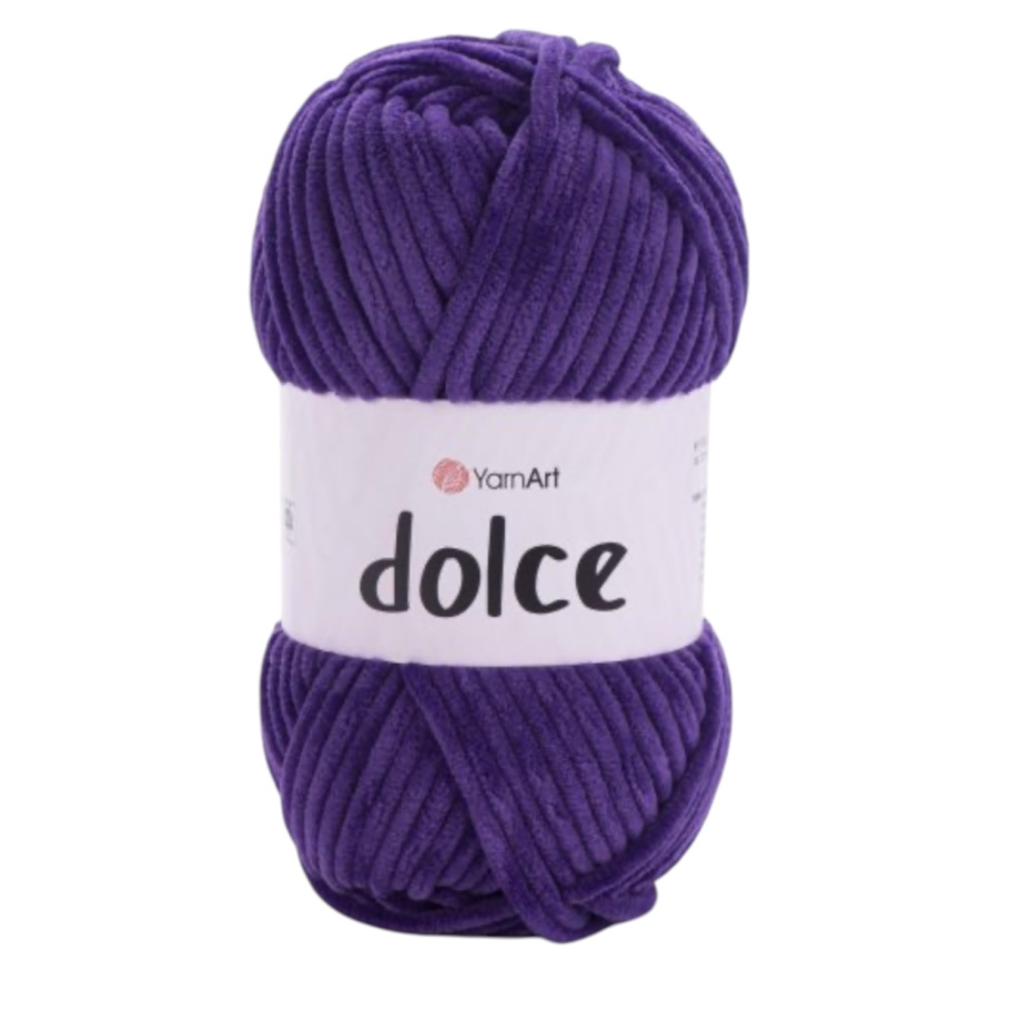 Yarnart Dolce fir de catifea 792 Dark Purple