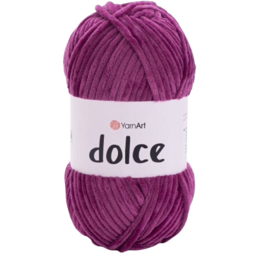 Fir de catifea Yarnart Dolce 766 Fucsia.