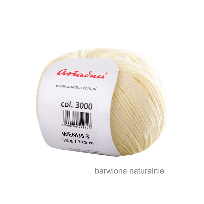 Bumbac mercerizat Wenus 3000